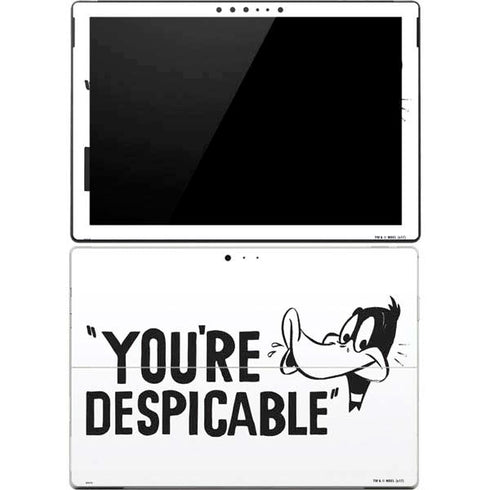 Looney Tunes Daffy Duck Youre Despicable Surface Pro 4 Skin